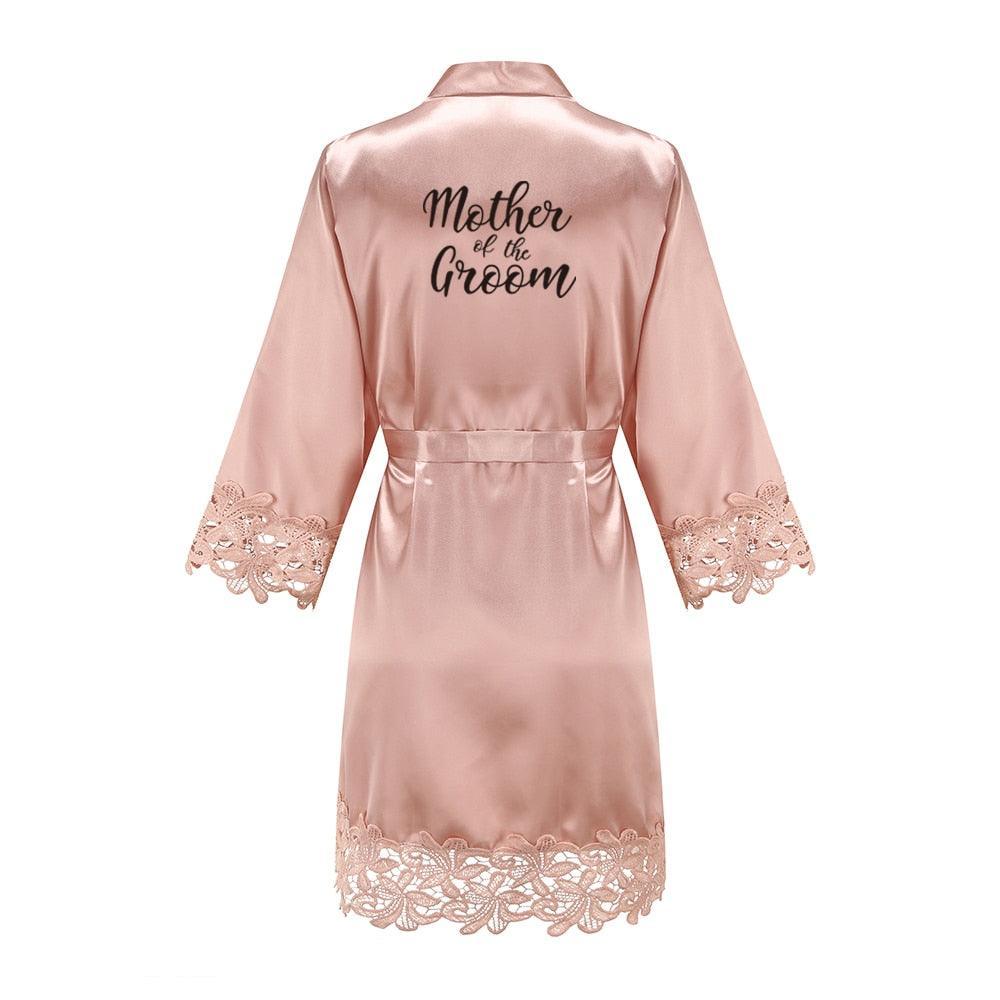 Bridesmaid/Bride Robes Rose Gold Robe Set Luxurious Weddings