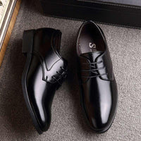 Business Dress Mens Shoes Classic Leather mens shoes Luxurious Weddings