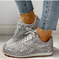 Casual Bride Glitter Bling Bridal Sneakers Bling-Shoes Luxurious Weddings