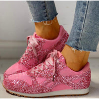 Casual Bride Glitter Bling Bridal Sneakers Bling-Shoes Luxurious Weddings