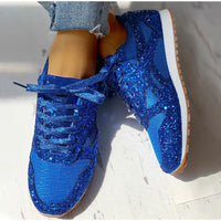 Casual Bride Glitter Bling Bridal Sneakers Bling-Shoes Luxurious Weddings