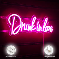 Drunk In Love Neon Sign Neon Signs Luxurious Weddings