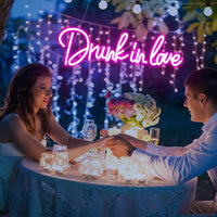 Drunk In Love Neon Sign Neon Signs Luxurious Weddings