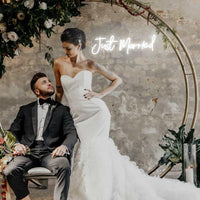 Just Married Neon Signs Neon Signs Luxurious Weddings