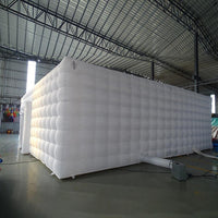 Large white Inflatable Square Tent/Marquee With Lights Marquees Luxurious Weddings