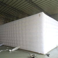 Large white Inflatable Square Tent/Marquee With Lights Marquees Luxurious Weddings