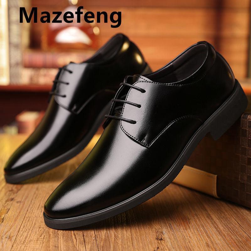 Leather Business High Quality Mens Shoes mens shoes Luxurious Weddings