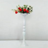 Metal Candle Holders Flowers Vase Candlestick Centerpieces - Luxurious Weddings