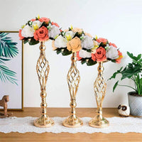 Metal Candle Holders Wedding Centerpiece centerpieces Luxurious Weddings