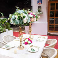 Metal Candle Holders Wedding Centerpiece centerpieces Luxurious Weddings