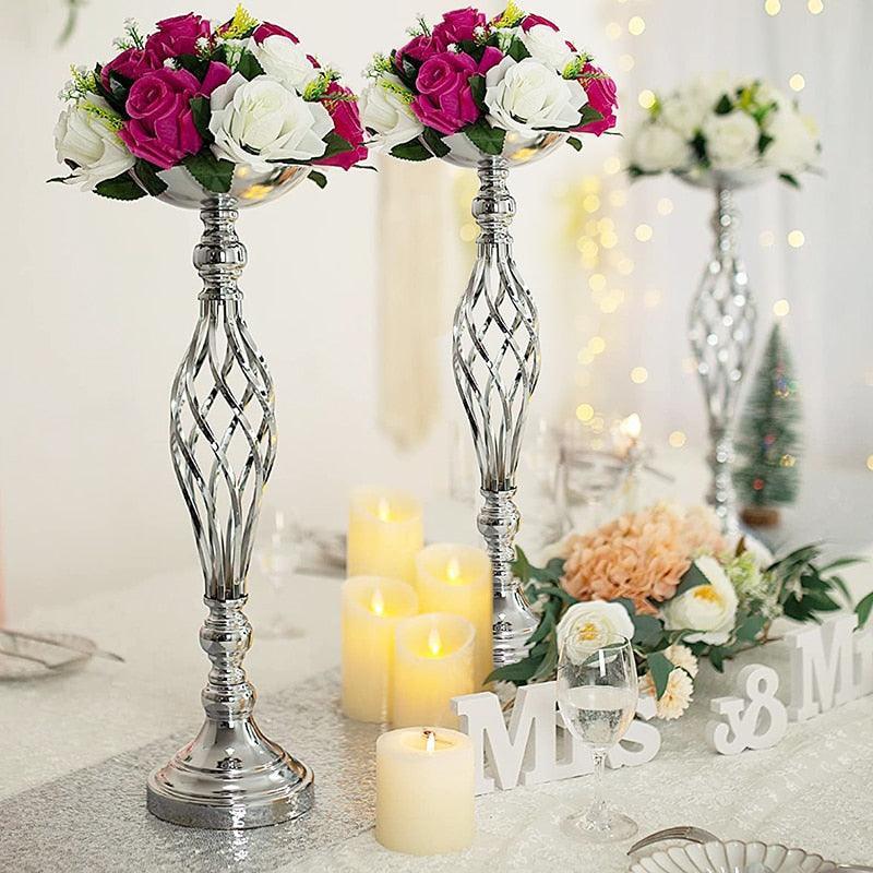 Metal Candle Holders Wedding Centerpiece centerpieces Luxurious Weddings