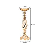 Metal Candle Holders Wedding Centerpiece centerpieces Luxurious Weddings