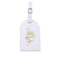 Mr Mrs Luggage Tag Honeymoon travel Wedding Gift NewlyWed Gifts Luxurious Weddings