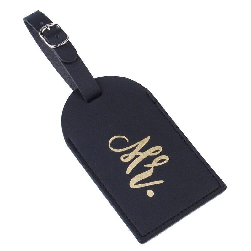 Mr Mrs Luggage Tag Honeymoon travel Wedding Gift NewlyWed Gifts Luxurious Weddings