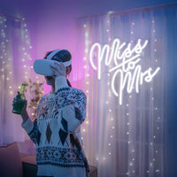 Neon Led Miss To Mrs Neon Signs Luxurious Weddings