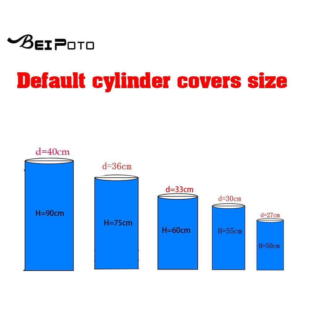 Pedestal Column Cylinder Covers Party Decoration DIY Craft Supplies Luxurious Weddings