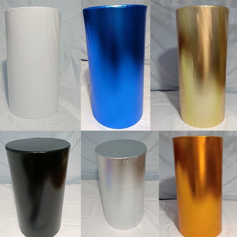Pedestal Column Cylinder Covers Party Decoration DIY Craft Supplies Luxurious Weddings
