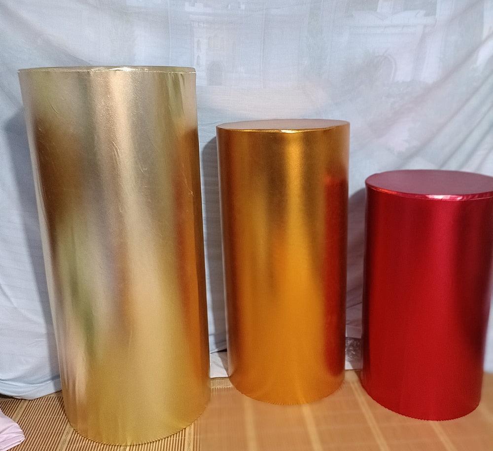 Pedestal Column Cylinder Covers Party Decoration DIY Craft Supplies Luxurious Weddings