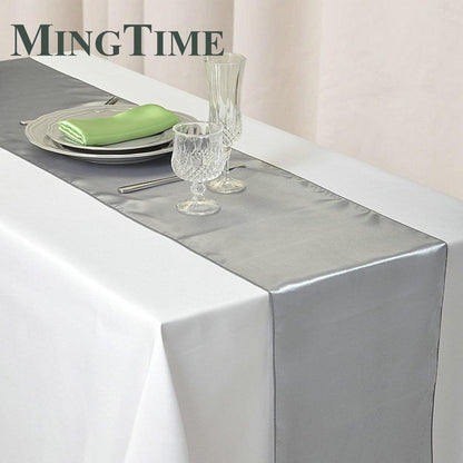 Satin Table Runner 30cm X 275cm Tablerunner Luxurious Weddings