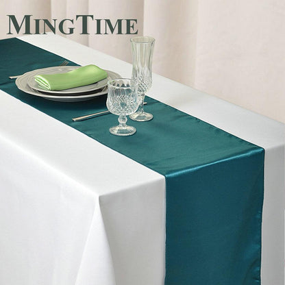 Satin Table Runner 30cm X 275cm Tablerunner Luxurious Weddings