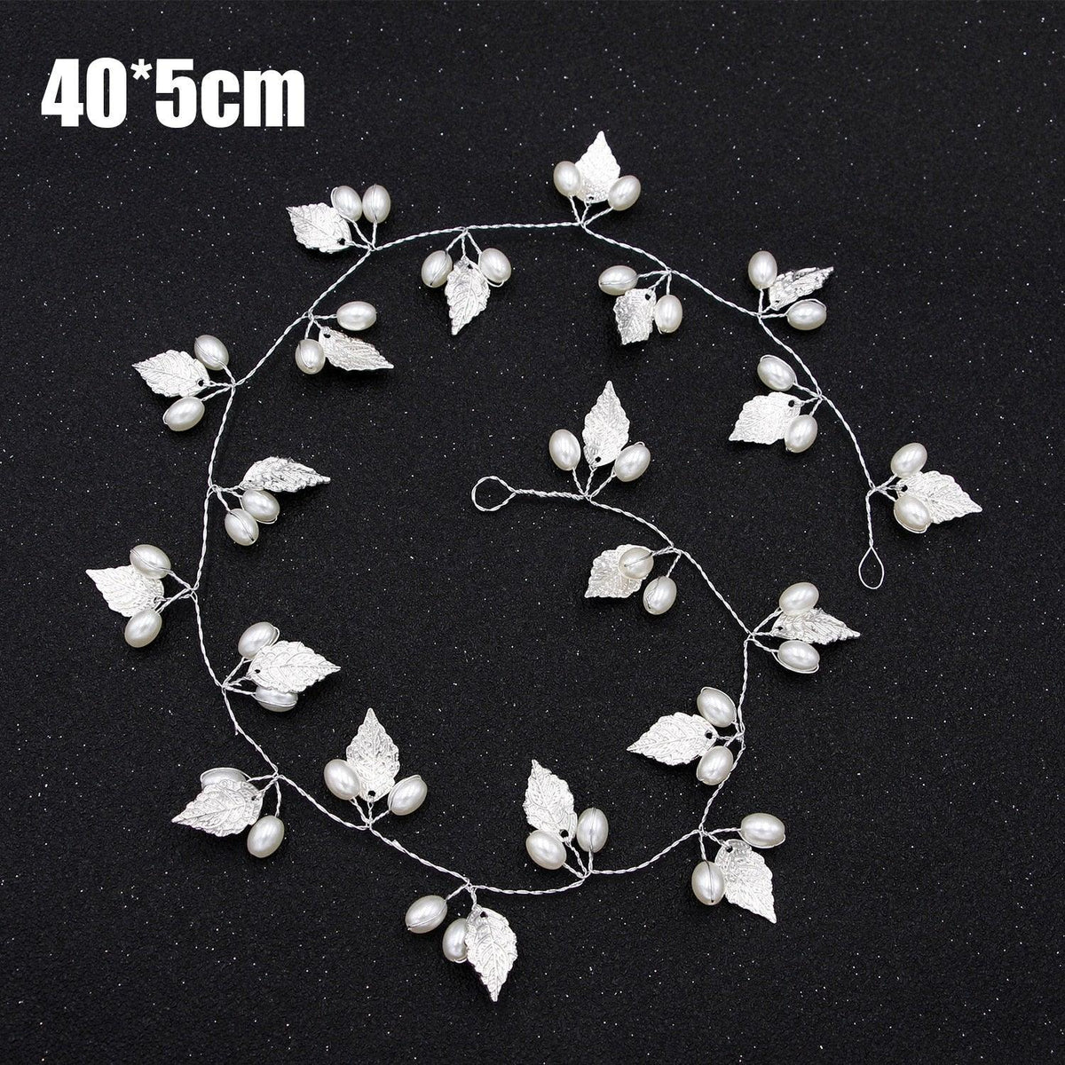 Silver Color Pearl Rhinestone Wedding Hair Combs Hair Accessories Bridal Accessories Luxurious Weddings
