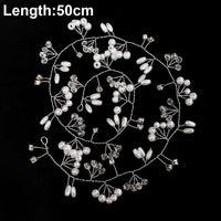 Silver Color Pearl Rhinestone Wedding Hair Combs Hair Accessories Bridal Accessories Luxurious Weddings