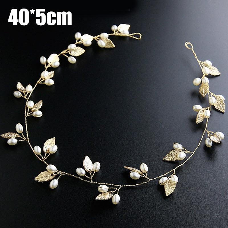 Silver Color Pearl Rhinestone Wedding Hair Combs Hair Accessories Bridal Accessories Luxurious Weddings