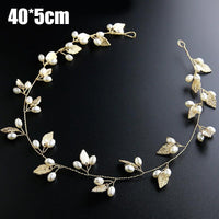 Silver Color Pearl Rhinestone Wedding Hair Combs Hair Accessories Bridal Accessories Luxurious Weddings