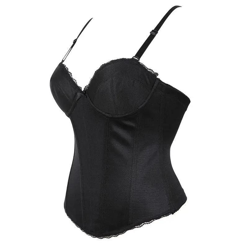 White Satin & Lace Corset lingerie Luxurious Weddings